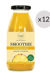Levann smoothie with pineapple and acerola, 12 x 250 ml, made from 100% natural ingredients.